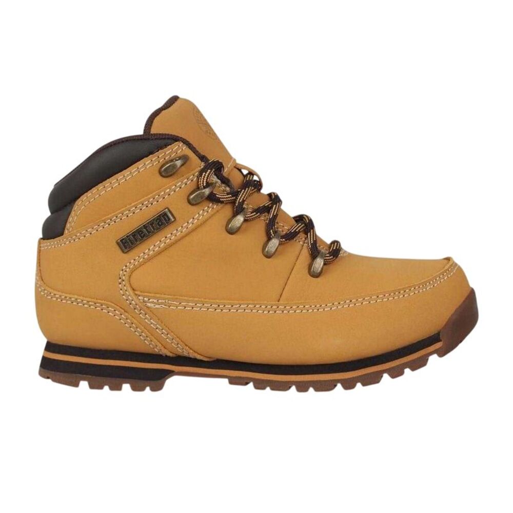 Firetrap Childrens/Kids Rhino Leather Boots / Honey